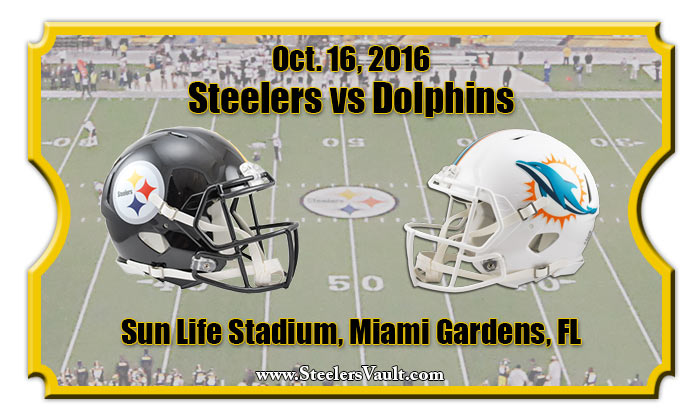 Image result for steelers vs dolphins 2016