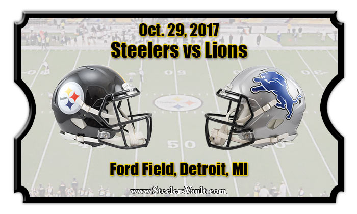 Image result for steelers vs lions 2017