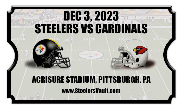 2023 Steelers Vs Cardinals