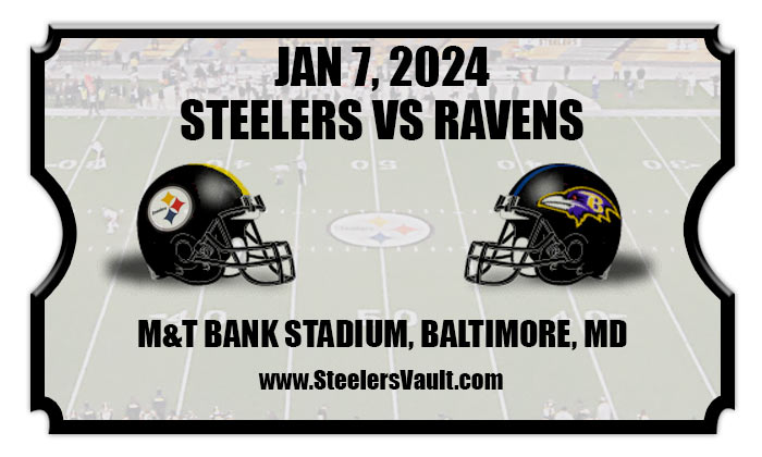 2023 Steelers Vs Ravens2