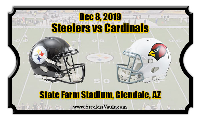 Pittsburgh Steelers vs Arizona Cardinals Football Tickets | 12/08/19
