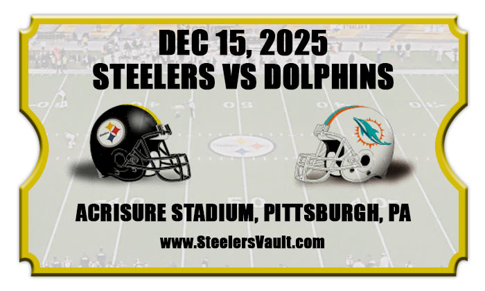 2025 Steelers Vs Dolphins