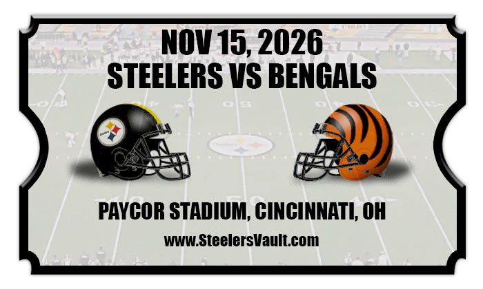 2026 Steelers Vs Bengals2