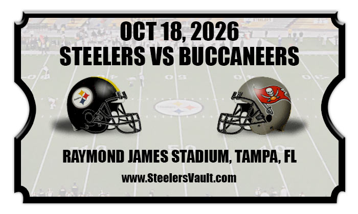 2026 Steelers Vs Buccaneers