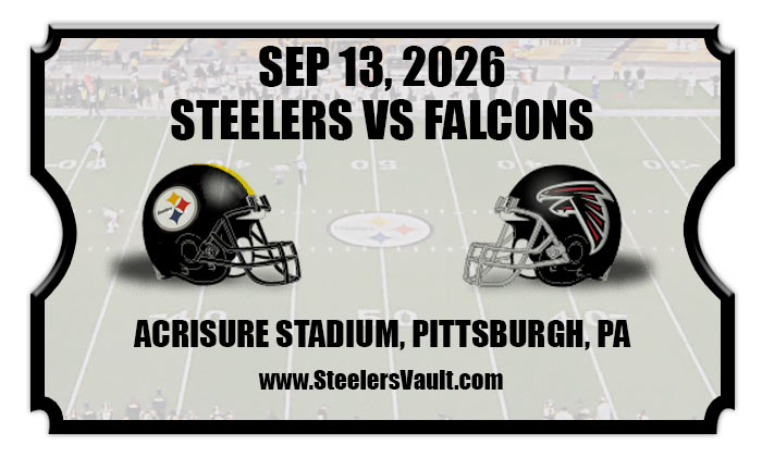 2026 Steelers Vs Falcons