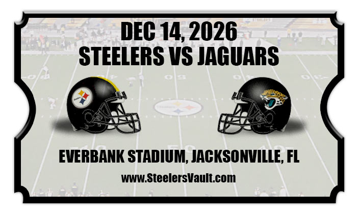 2026 Steelers Vs Jaguars