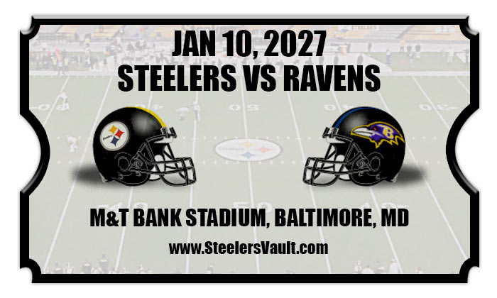2026 Steelers Vs Ravens2