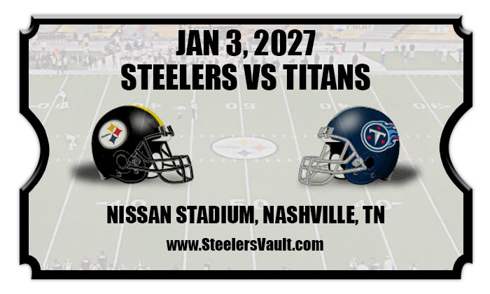 2026 Steelers Vs Titans